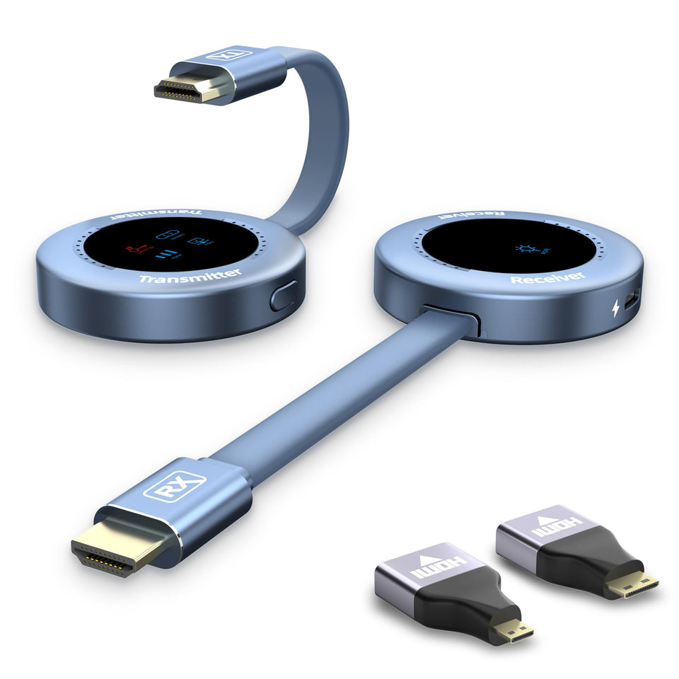 BRAIDOL wireless HDMI transmitter setup for quick, cable-free streaming