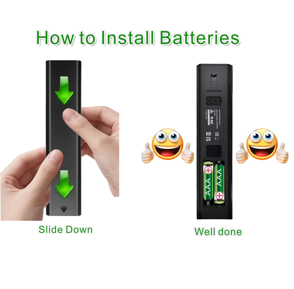 B BraiNice remote crafted in durable ABS plastic for safety