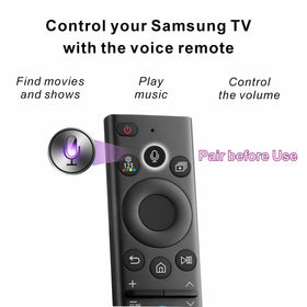 B BraiNice remote with voice control setup on Samsung TVs