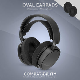 Brainwavz Velor pads fit ATH M50x for a secure, comfortable feel.