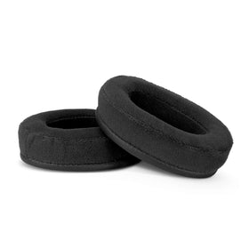 Black Velour ear pads in pack ready for quick replacement.