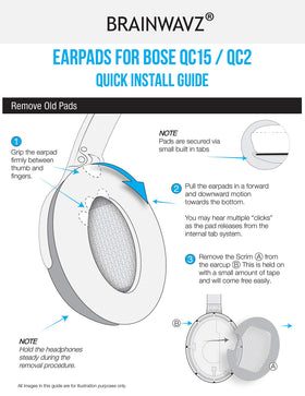 Brainwavz blue colorway earpads highlighting original color and stitching