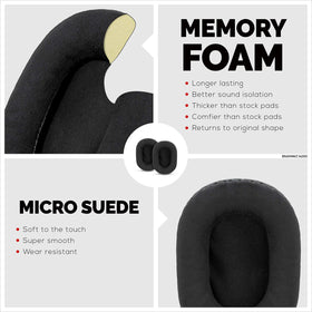 Durable Brainwavz earpads designed for daily use
