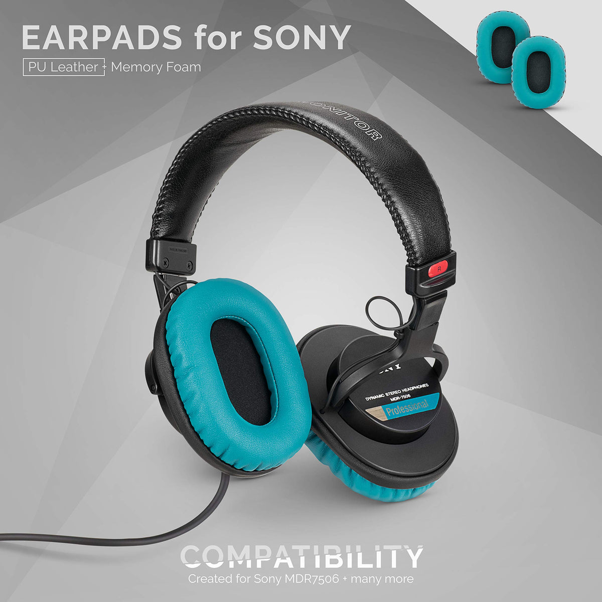 Long-lasting cushions support extended listening sessions with stable comfort.