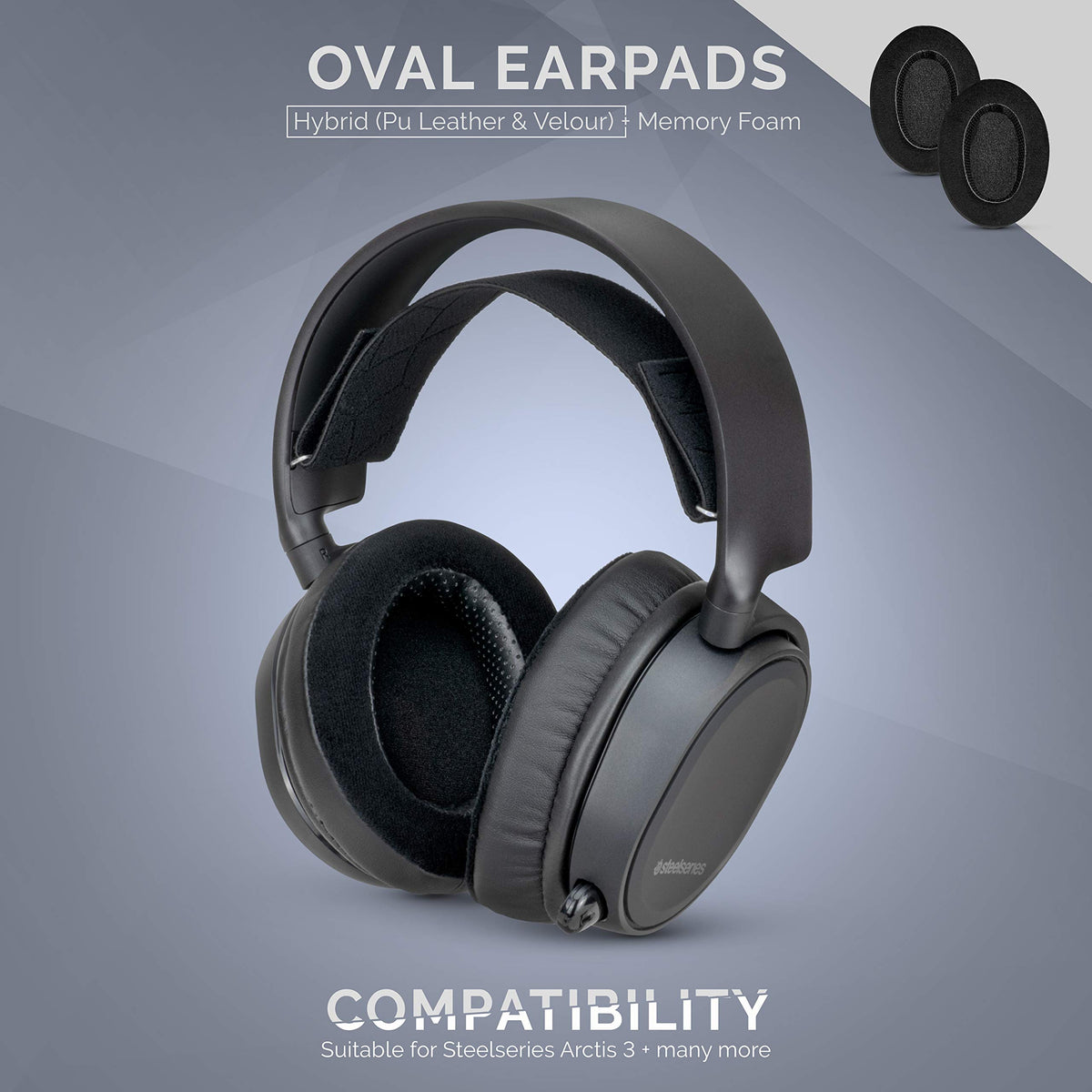 Brainwavz easy-install earpads make replacement quick and straightforward