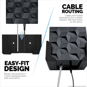 Brainwavz elevated placement may enhance range while maintaining signal integrity.