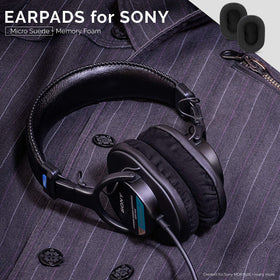 Ergonomic on-ear Brainwavz plush pad for extended wear