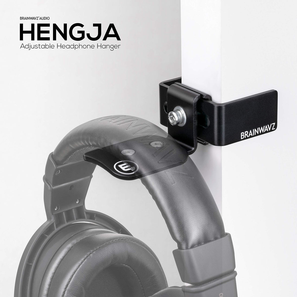 BRAINWAVZ Hengja metal finish texture showing durable construction and long-lasting benefit