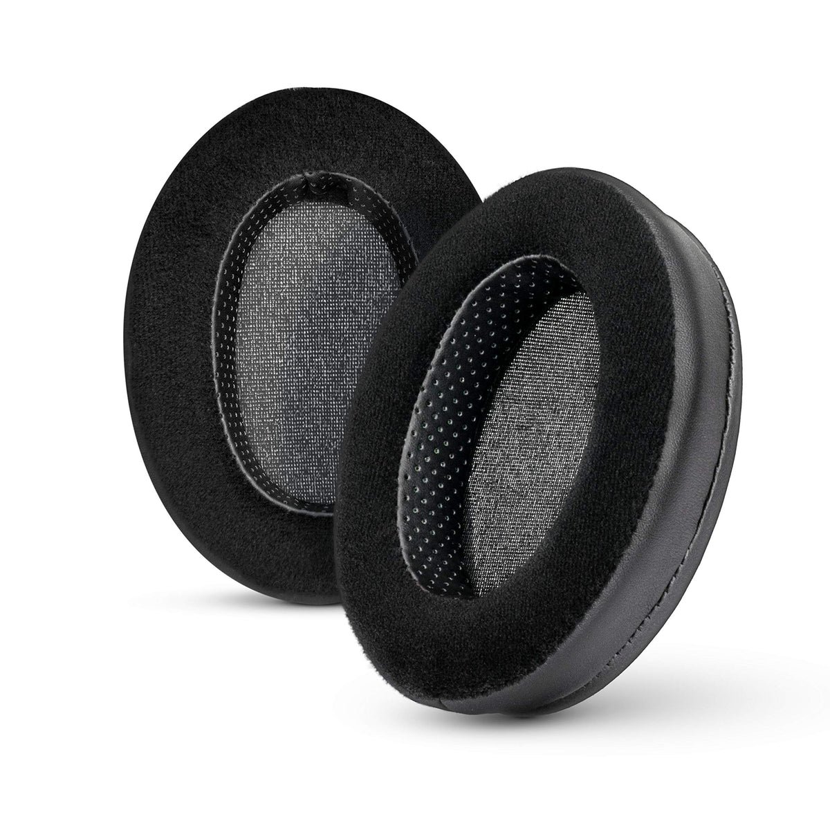 Brainwavz hybrid memory foam earpad in black PU/Velour delivers lasting comfort