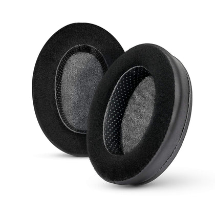 Brainwavz hybrid memory foam earpad in black PU/Velour delivers lasting comfort