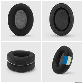 Brainwavz fitted on HyperX Cloud headset showing secure fit and extended-session comfort