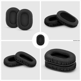 Durable stitching and reinforced edges on Brainwavz earpads.