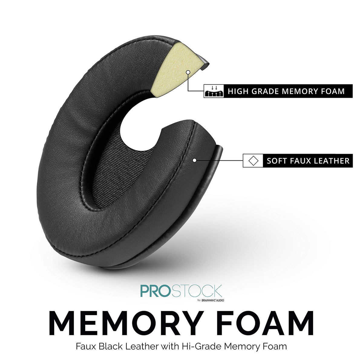 Brainwavz ProStock studio setup demonstrating enhanced comfort during long sessions.
