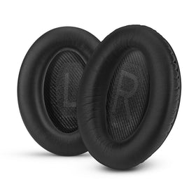 Brainwavz QC35 ear pads foam close-up showing plush memory foam for comfort