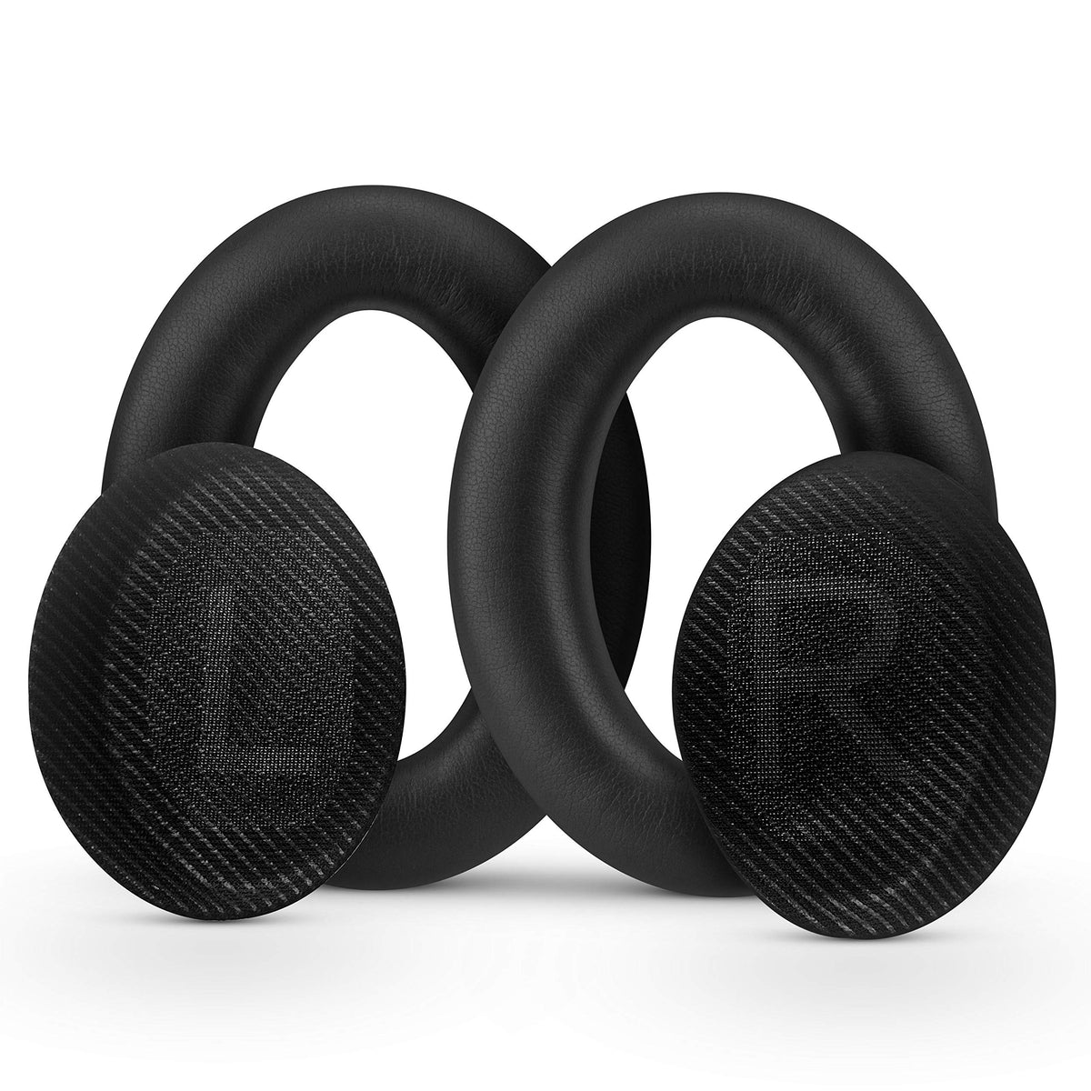 Brainwavz QC35 II ear pads side view on headphones