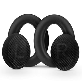 Brainwavz QC35 II ear pads side view on headphones