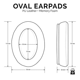 Brainwavz earpads for SteelSeries Arctis Pro Wireless improve padding and isolation
