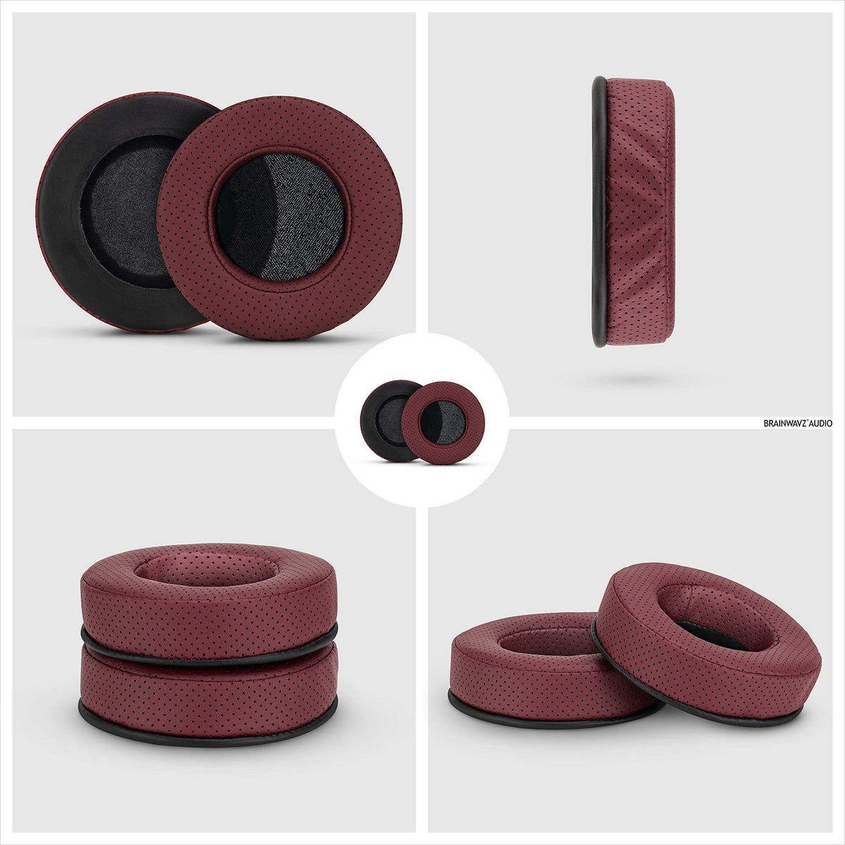Brainwavz round earpads fit a wide range of headphones for versatile compatibility