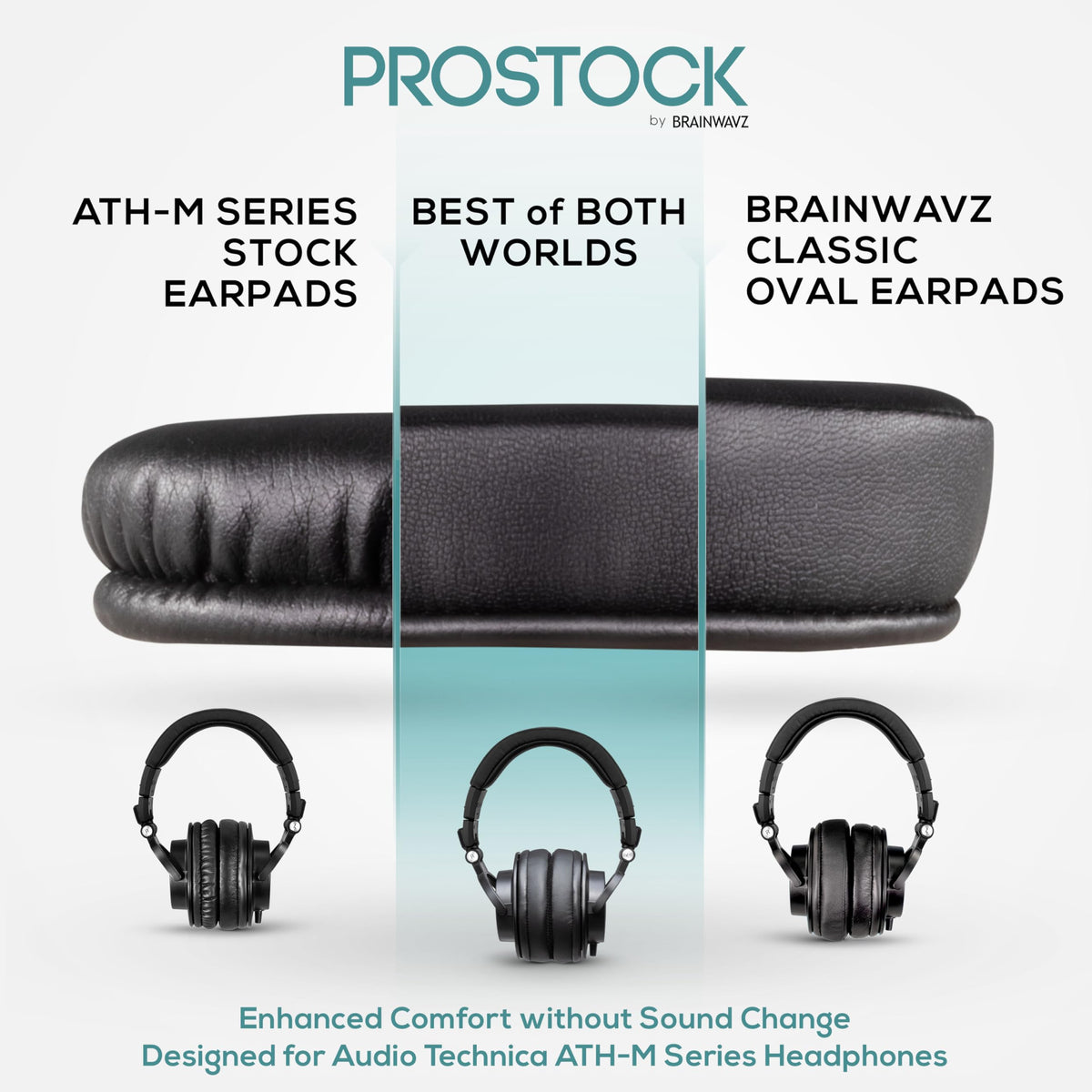 BRAINWAVZ side profile highlighting pad thickness and even pressure distribution