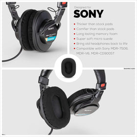 Soft micro suede texture earpads by Brainwavz