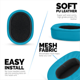 Brainwavz Hesh Evo earpads memory foam contour for better fit.