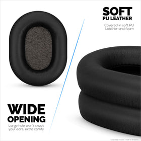 Brainwavz vegan leather outer cover shows premium replacement cushions.