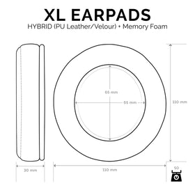 Brainwavz earpads replace worn pads with improved fit