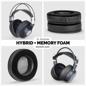 Brainwavz XL memory foam cushions create a softer listening experience