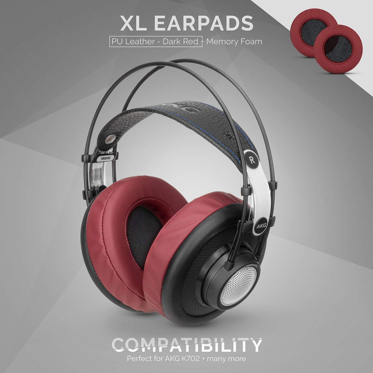 Brainwavz XL earpads memory foam deliver lasting cushioned comfort for headphones