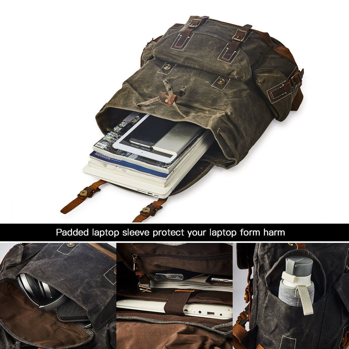 BRASS TACKS Leathercraft hardware durability withstands daily wear while traveling.