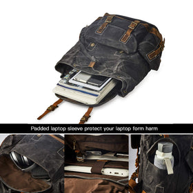 BRASS TACKS Leathercraft reinforced shoulder strap for comfortable all-day carry