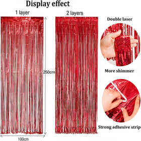 BRAVESHINE folded curtains stored flat to keep panels reusable