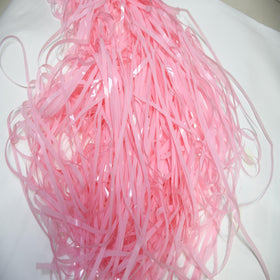 BRAVESHINE close-up of matte PET fringe texture showing camera-ready detail