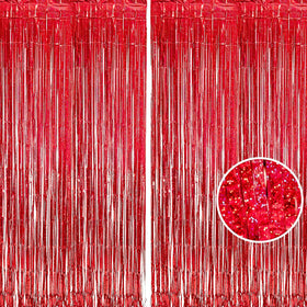 BRAVESHINE front packaging showing two red tinsel panels and dimensions