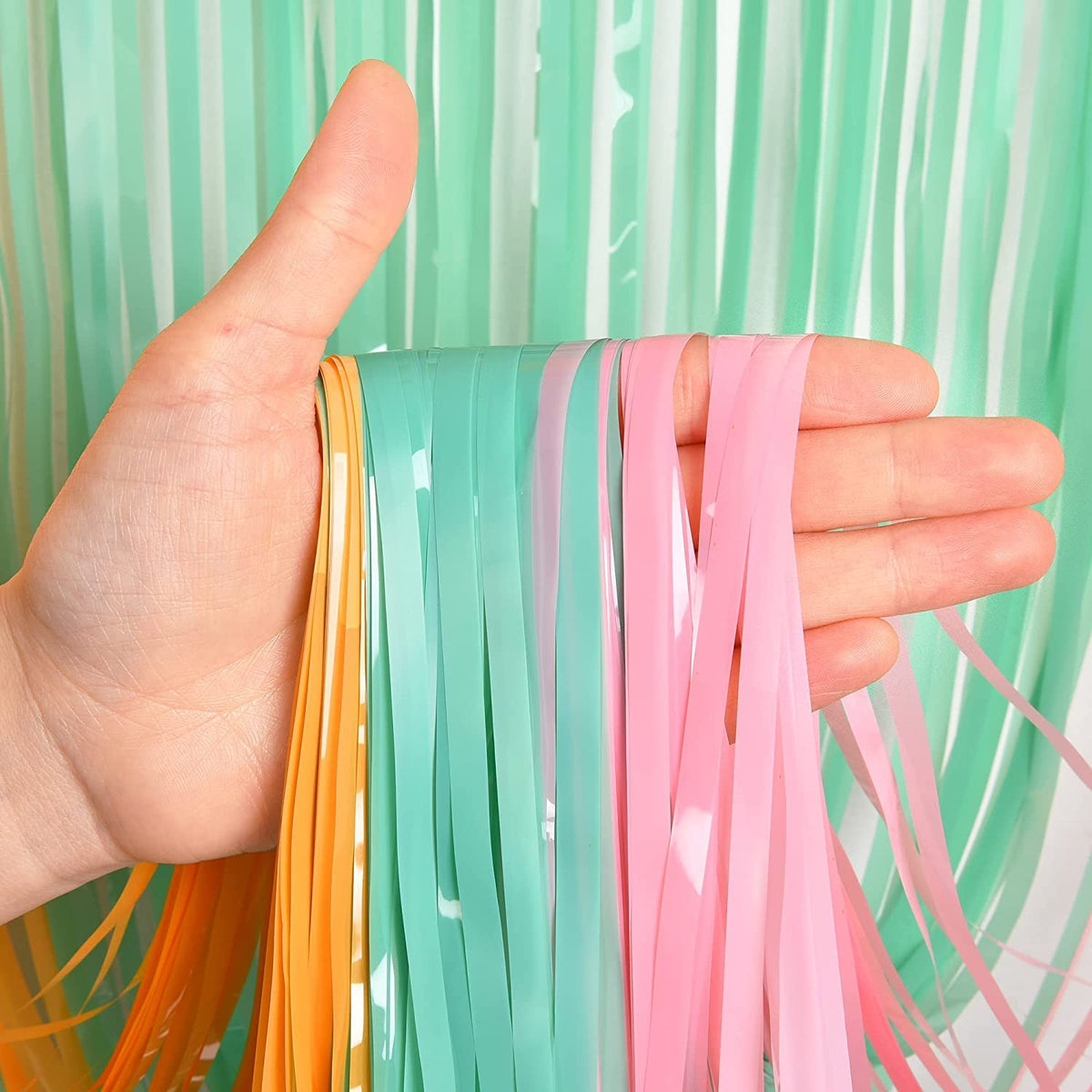 BRAVESHINE indoor party decor brightens walls with pastel sparkle