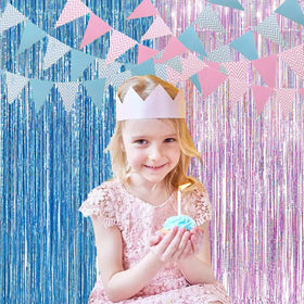 BRAVESHINE backdrop in a photo booth paired with balloon garland, great for photos