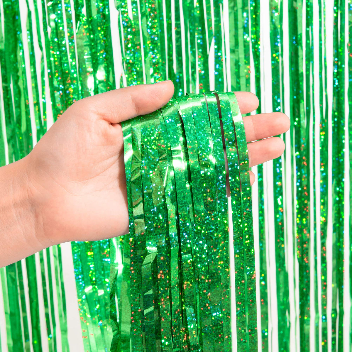 BRAVESHINE curtain shown next to doorway for clear size and scale benefit