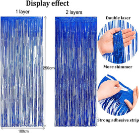 BRAVESHINE metallic backdrop curtain suitable for ceremony or stage backdrops.