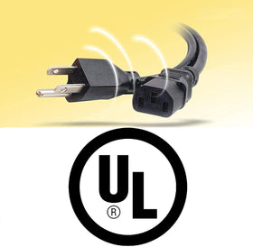 BRENDAZ compatible devices like monitors, printers, and TVs with this power cord.