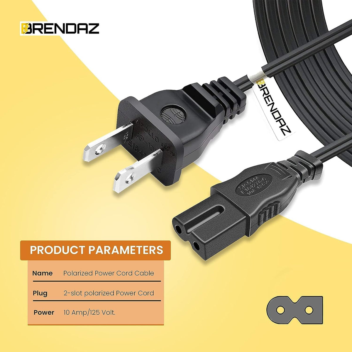 BRENDAZ cable jacket texture close view for durability and wear resistance