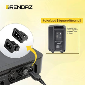 BRENDAZ five cords neatly laid out illustrating spare-ready convenience