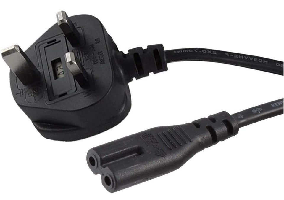 Brendaz UK printer cord IEC-320-C7 to CEE 7/16 shown for reliable UK travel setups