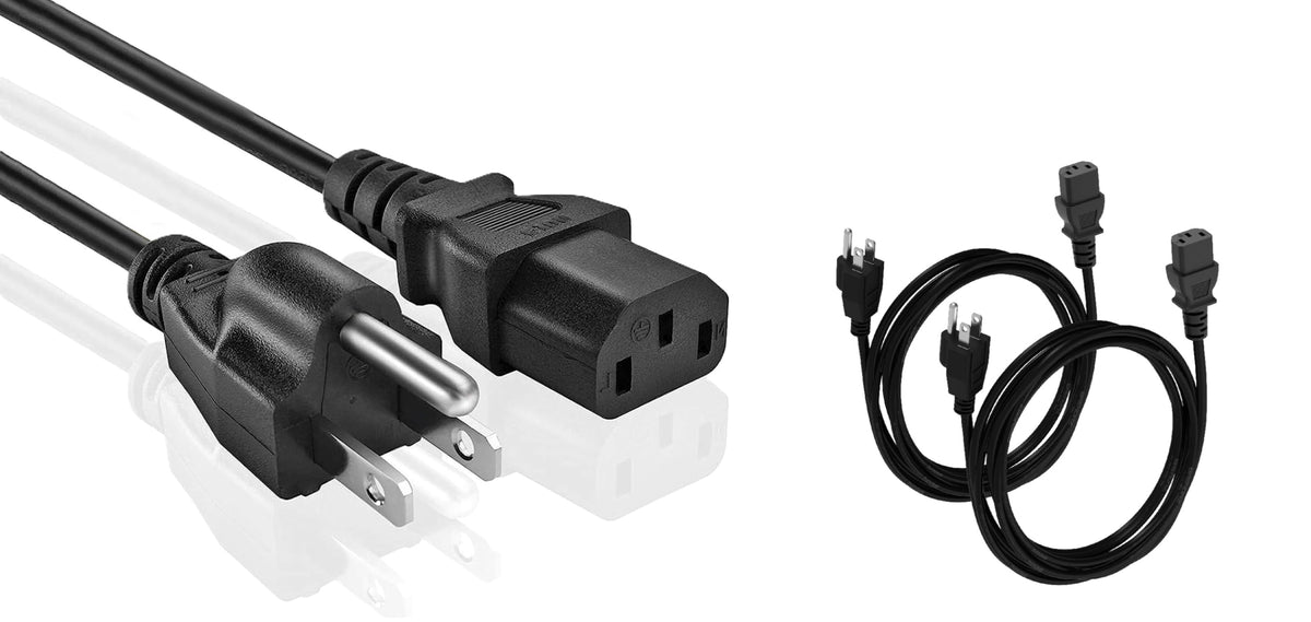 BRENDAZ universal power cable front view showing 6 ft length