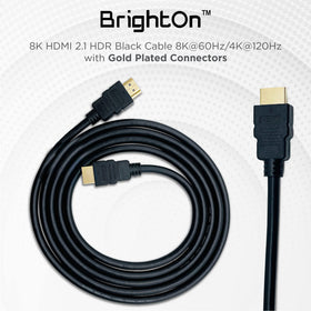 BrightOn 2-meter cables offer flexible placement in living room setups