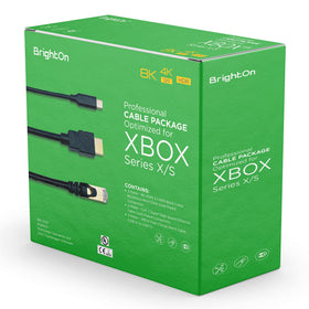 BrightOn optimized cable package for Xbox setup enhances reliable connections and streamlined gaming setup