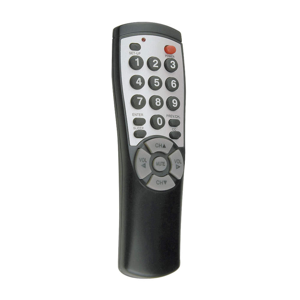 Brightstar BR100B universal TV remote in a 10-pack, ideal for hotels and home use.