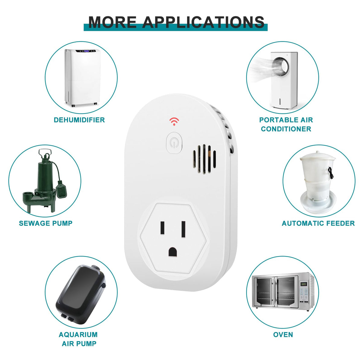 Briidea Power Alarm suitable for aquarium and sump pump monitoring indoors.