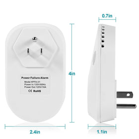 Briidea Power Alarm used for fridge monitoring and outage alerts.
