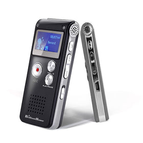 BrilliantHouse 16GB recorder compact design for portable note taking.