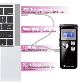 BrilliantHouse accessory kit includes earphones and microphone for versatile use.